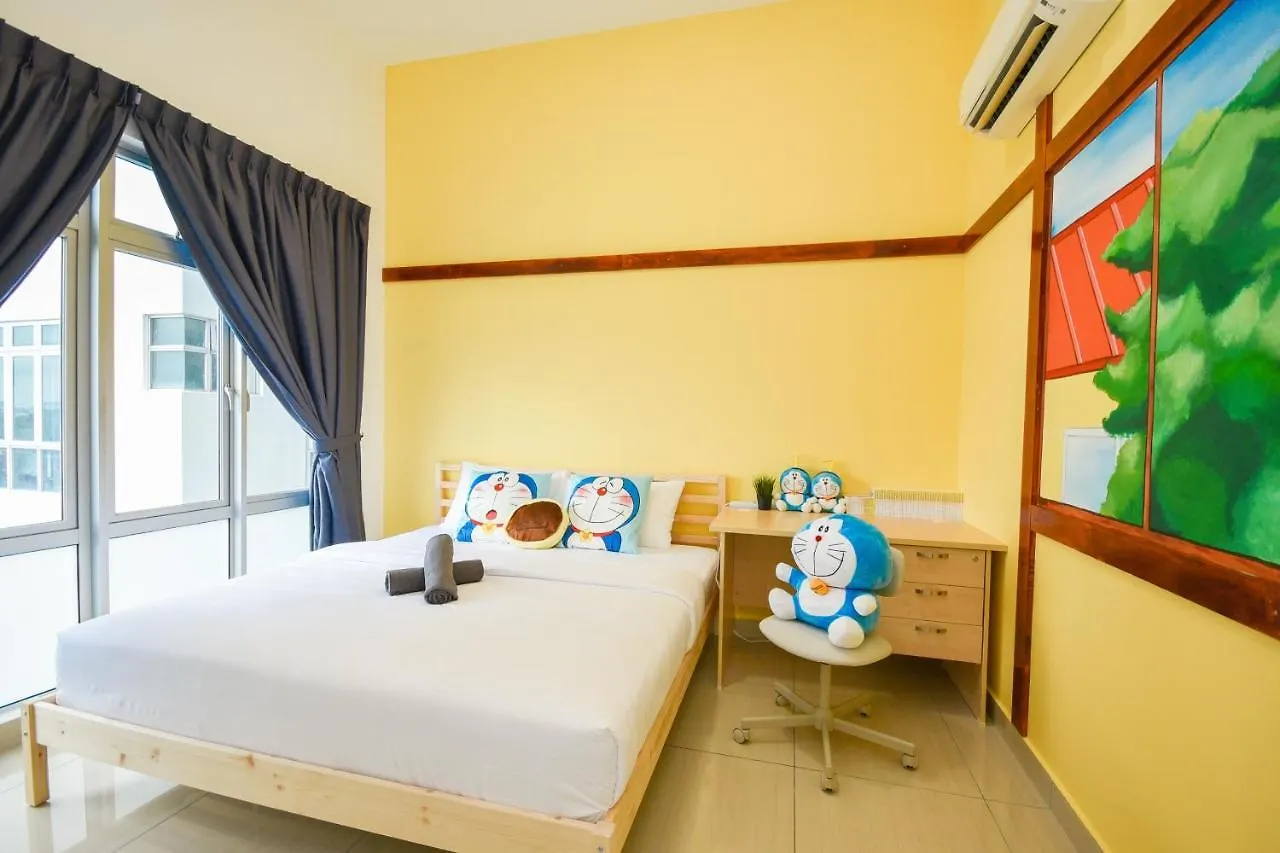 Manhattan Doraemon Suite By Nest Home At Austin Heights Johor Bahru Apartment